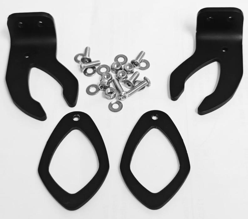 Adapter for Ducati turn signals from Evotech Italy